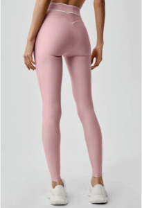 Women’s High Waist Seamless Leggings Breathable Stretch Yoga Workout Running Gym Fitness Activewear <b>Pants</b> for Daily Training. - Product Image 2