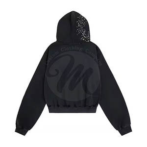 Comfortable Breathable Rhinestone <b>Hoodies</b> For Online Sale Rhinestone <b>Hoodies</b> Street Wear Rhinestone <b>Hoodies</b> - Product Image 2
