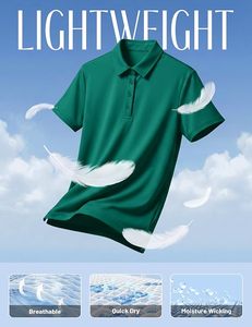 Camiseta Deportiva de Manga Corta para Mujer, Color Verde, Spandex/Poliéster, 220g, Color Sólido, Transpirable, Tejido de Punto, Estilo Casual - Product Image 4