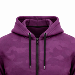 Nouveau style streetwear, logo personnalisé, sweat à capuche zippé pour homme, séchage rapide, prix abordable, dernière tendance, en vente. - Product Image 6