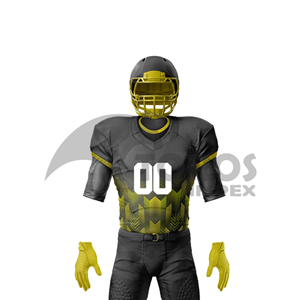 Custom American Football Uniform Design Your Own Team Jersey Premium Polyester Football Uniform OEM ODM Wholesale Manufacturer - Product Image 4