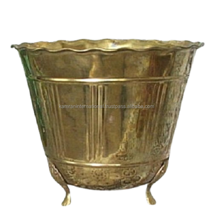 Juego de macetas de flores de Metal de diseño antiguo de 3 piezas para restaurante, jardín, accesorios decorativos para macetas florales - Product Image 6