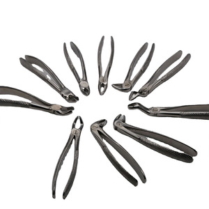 Pinces dentaires manuelles en acier inoxydable, ensemble d'instruments d'extraction dentaire, instruments de laboratoire orthodontique, certifiés CE Classe II - Product Image 2