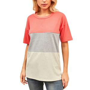 Women's Custom Logo Cotton <b>Short</b> <b>Sleeve</b> Regular T-Shirt High Quality Casual O-Neck Top Summer Breathable Eco-Friendly Quick Dry - Product Image 1