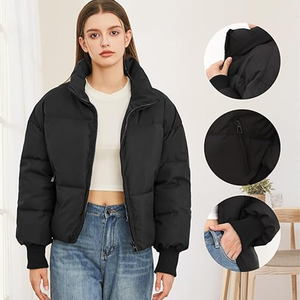 High Quality WOMENPuffer <b>Jacket</b> Water Down <b>Jacket</b> Bulk Supplier - Product Image 4