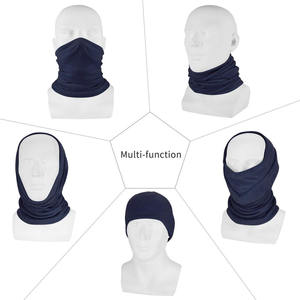 Mascarillas de Moda para las Cuatro Estaciones, Personalizadas, Transpirables, de Algodón, Spandex y Poliéster, de Color Sólido, para Cubrir la Boca y la Cara - Product Image 6