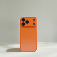 Étui de téléphone portable magnétique antichoc en PC mat, design professionnel, pour iPhone 14 15 16 17 Pro Max avec protection d'écran, convertible en coque