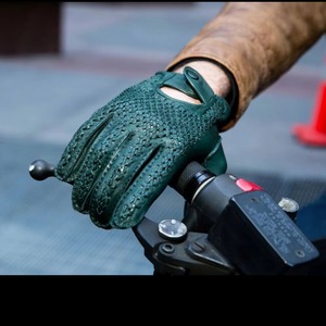 Mens Genuine Leather Winter <b>Gloves</b> With <b>Warm</b> Thermal Lining For Cold Weather Driving And Outdoor Activities - Product Image 4