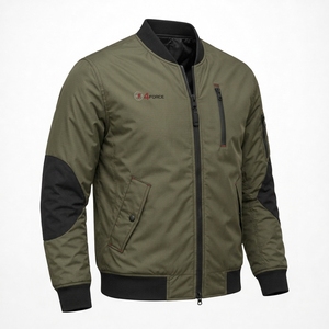Cheap Price Outdoor <b>Men's</b> Bomber <b>Jackets</b> for <b>Men</b> Top Selling Customized Logo <b>Long</b> Sleeves <b>Men's</b> Bomber <b>Jackets</b> Wholesale - Product Image 5