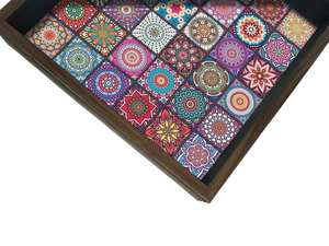 Bandejas Cuadradas Premium con Adhesivo Elegante para Mesa de Comedor, Hogar y Oficina, Multiusos, para Regalo, Artículo de Servicio - Product Image 4