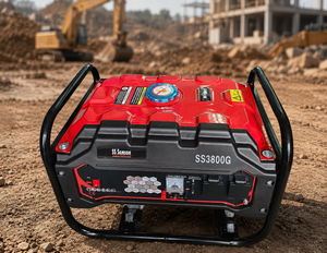Generador Portátil de Gasolina SS SAMSON SS3800G 3KVA 230V 50Hz con Motor Refrigerado por Aire y Arranque Manual para Uso Residencial - Product Image 4