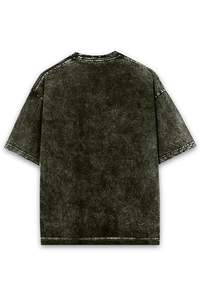 Camisetas unisex de algodón peinado de alto gramaje (220 g/m²) estilo vintage con lavado ácido, disponibles al por mayor con múltiples opciones de talla. - Product Image 4