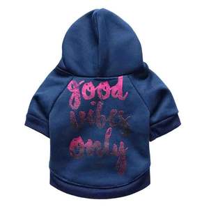 Sudadera con Capucha para Perro de Otoño, 100% Algodón, con Bolsillos de Felpa, Cálida, para Perros Pequeños, Estilo Único, Nuevo Diseño, Ropa para Perro - Product Image 1