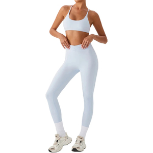 Custom Logo Women's High-Waist V-<b>Shape</b> Yoga <b>Leggings</b> Seamless Workout Pants Sports Plus Size Fitness Push Stretchy Solid - Product Image 1