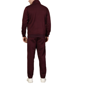 Survêtement unisexe premium décontracté et sportif, color-block, avec veste zippée élégante et pantalon assorti, confortable, pour le sport et le streetwear - Product Image 2