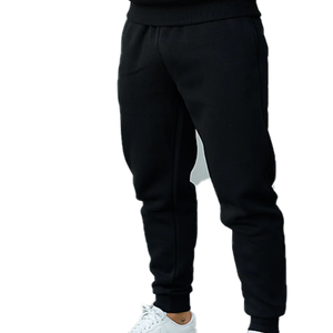 Unisex Regular 100% Cotton Fleece Windproof Printed Tracksuit Set Breathable Solid Hoodie Jogger <b>Pants</b> Loungewear Customizable - Product Image 4