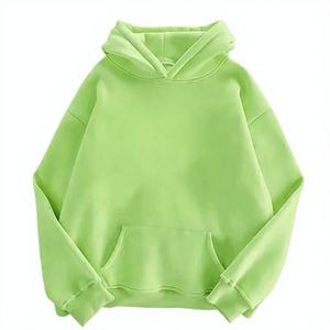 โรงงานรับผลิตเสื้อฮู้ดดี้แบบสปอร์ตปักลาย OEM ODM บริการครบวงจร ผู้ผลิตเสื้อผ้าสตรีทแวร์แบบยูนิเซ็กซ์ ผ้าฝ้ายฟลีซ โลโก้เรืองแสงในที่มืด รับผลิตตามแบบ - Product Image 4
