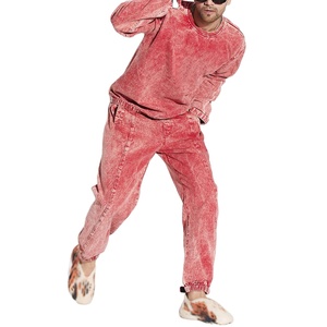 Survêtement ajusté 2 pièces personnalisé pour hommes Sport Jogging Costumes Survêtements unis Survêtement vente chaude - Product Image 4