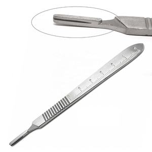 Couteau chirurgical à manche gradué n°3 + n°4, instruments en acier inoxydable pour salle médicale - Product Image 2