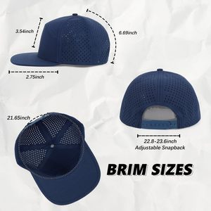Casquette de baseball unisexe bleu marine à 6 panneaux, réglable, en maille unie, style décontracté, printemps-été, pour l'extérieur - Product Image 5