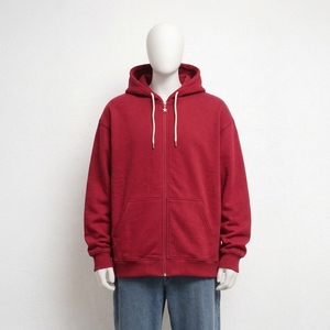 Sudadera con capucha completa para hombre, de tela premium, con marca personalizada, fabricación al por mayor, ropa exterior informal de moda. - Product Image 1