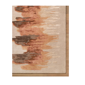 Tapis de luxe fait main en laine et viscose, tapis moderne artisanal, revêtement de sol durable et doux pour la maison, le salon et la chambre. - Product Image 5