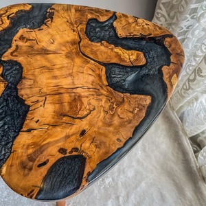 Custom-made <b>Epoxy</b> Resin and mat Dining <b>Table</b> Full Customized Top Quality <b>Epoxy</b> Resin & Christmas <b>Table</b> - Product Image 3