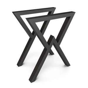 <b>Adjustable</b> Height OEM Stainless Steel Tube Modern Contemporary Furniture Black Spider <b>Table</b> <b>Leg</b> for Dining Coffee Living Room - Product Image 3