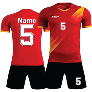 ชุดฟุตบอลแบบยูนิเซ็กซ์ โพลีเอสเตอร์ 100% แบบสั่งทำพิเศษ ดีไซน์ใหม่สไตล์วินเทจ ชุดแข่งทีมฟุตบอลคุณภาพสูง พิมพ์ลายดิจิตอลด้านหน้า - Product Image 5