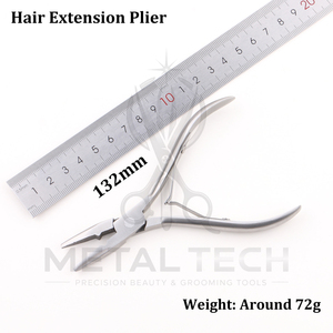 Stainless Steel Micro Rings Remover <b>Tools</b> Set Professional Salon Hairdressing Supplies Best Product Hair Extension Pliers - Product Image 4