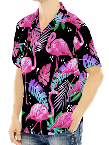 Camisa Hawaiana de Playa con Logotipo Personalizado de Alta Calidad, para Hombre, Talla Grande, Verano, Nueva Moda, Suave y Transpirable, Ropa Urbana - Product Image 3