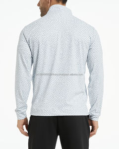   เสื้อฮู้ดดี้ผู้ชายสำหรับเล่นกีฬา ปี 2026 จากผู้ผลิต OEM คุณภาพสูง แบบซิปคอ 1/4  สำหรับกอล์ฟ  พร้อมบริการสกรีนลายตามสั่ง - Product Image 3