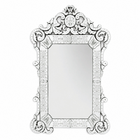 Miroir baroque vénitien de style antique élégant |   Miroir mural décoratif en verre de luxe pour salon, chambre et intérieurs d'hôtel