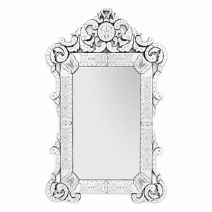 Elegant Antique Style Venetian Baroque <b>Mirror</b> | Luxury Decorative Glass Wall <b>Mirror</b> for Living Room, Bedroom & Hotel Interiors - Product Image 1
