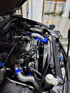 Kit de tuyaux d'intercooler rainurés FLEX (remplacement) pour MITSUBISHI TRITON / PAJERO 178HP 2.5 année 2014-2018 Produit de Thaïlande - Product Image 6