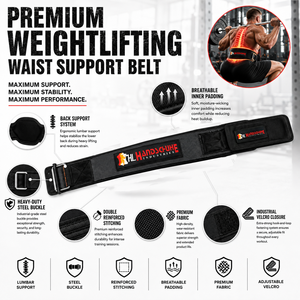 Training Accessory Offers Secure Fit And Dependable Support For Demanding <b>Exercise</b> Routines Weightlifting Gym <b>Belt</b> - Product Image 6