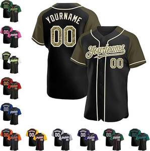 Camiseta de Béisbol Personalizada para Hombre y Mujer, Transpirable, 100% Poliéster, Sublimación, Logotipo del Equipo, Nombre, Número, Uniforme OEM, Ajuste Profesional - Product Image 6