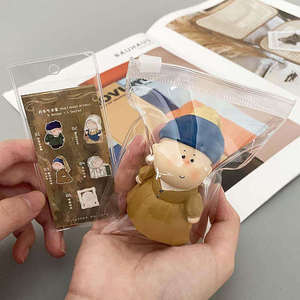 Sacs à fermeture éclair en PVC recyclable, transparents, avec logo personnalisé du fabricant, petit format, pour emballage de bijoux et de lunettes, meilleur prix du Vietnam - Product Image 3