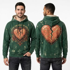 Sweat à capuche surdimensionné pour homme, personnalisé, poids lourd 400 GSM, streetwear, coton et polyester de haute qualité, fabricant de sweats à capuche en molleton - Product Image 3