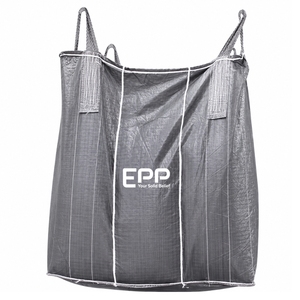 Sacs en vrac EPP Vietnam JB375EPP personnalisables avec logo, formables, 1m³ avec baffle, type Jumbo, en filet, pour emballage de ciment et riz, impression en gros - Product Image 2