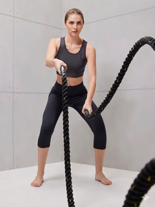 เสื้อชั้นในกีฬาผู้หญิงทรงเข้ารูป คอกว้าง พร้อม ELASTO PLUS - Product Image 6