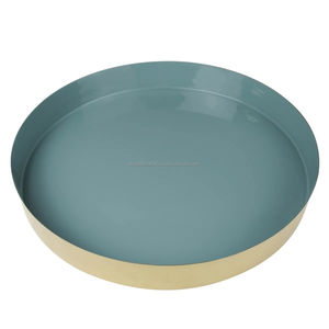 Nouveauté, plateau à fruits en aluminium émaillé fait main de haute qualité, art moderne, Ramadan, multi-usages, mariage, table à manger à domicile, récupérateur de nourriture - Product Image 3