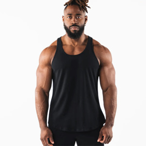 Débardeurs en coton 220 g/m² en gros, T-shirts sans manches personnalisés, Vêtements pour hommes et débardeurs colorés pour l'été - Product Image 1