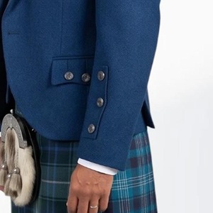 Veste écossaise personnalisée en tweed pour homme, tenue kilt, costume de mariage, blazer, fournisseur en gros - Product Image 5