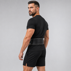 Ceinture de musculation en cuir Maiz Enterprises, soutien lombaire enveloppant, réglable, durable, robuste, soutien du tronc, adulte - Product Image 5