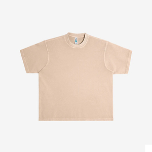 เสื้อยืดผู้ชาย แขนสั้น ปักลาย  ผ้าฝ้ายออร์แกนิค 100% คุณภาพสูง สไตล์วินเทจ เป็นมิตรกับสิ่งแวดล้อม สำหรับฤดูร้อน ทั้งผู้ชายและผู้หญิง - Product Image 1