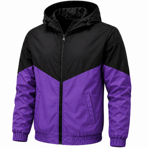 Chaqueta Cortavientos Impermeable con Capucha, Diseño Personalizado, a la Moda, de Alta Calidad, al por Mayor, Unisex - Product Image 6