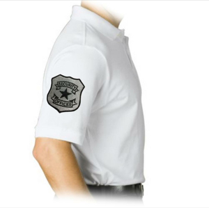 Veste d'uniforme de sécurité tactique en polycoton personnalisée pour hommes, logo réfléchissant personnalisé, manches longues, blanc, toutes saisons - Product Image 3