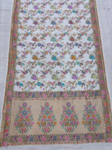 Pure Khaddi Georgette Silk Traditional Parrot Jangla <b>Saree</b> <b>for</b> <b>Women</b>-Wedding & Party Occasions - Product Image 3