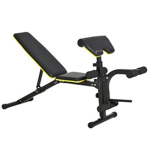 Panca da Allenamento Ergonomica Regolabile in Schiuma per Estensioni Gambe e Curl, con Imbottitura Confortevole, per Casa, Panca per Manubri, Panche e Rack per Esercizi - Product Image 1
